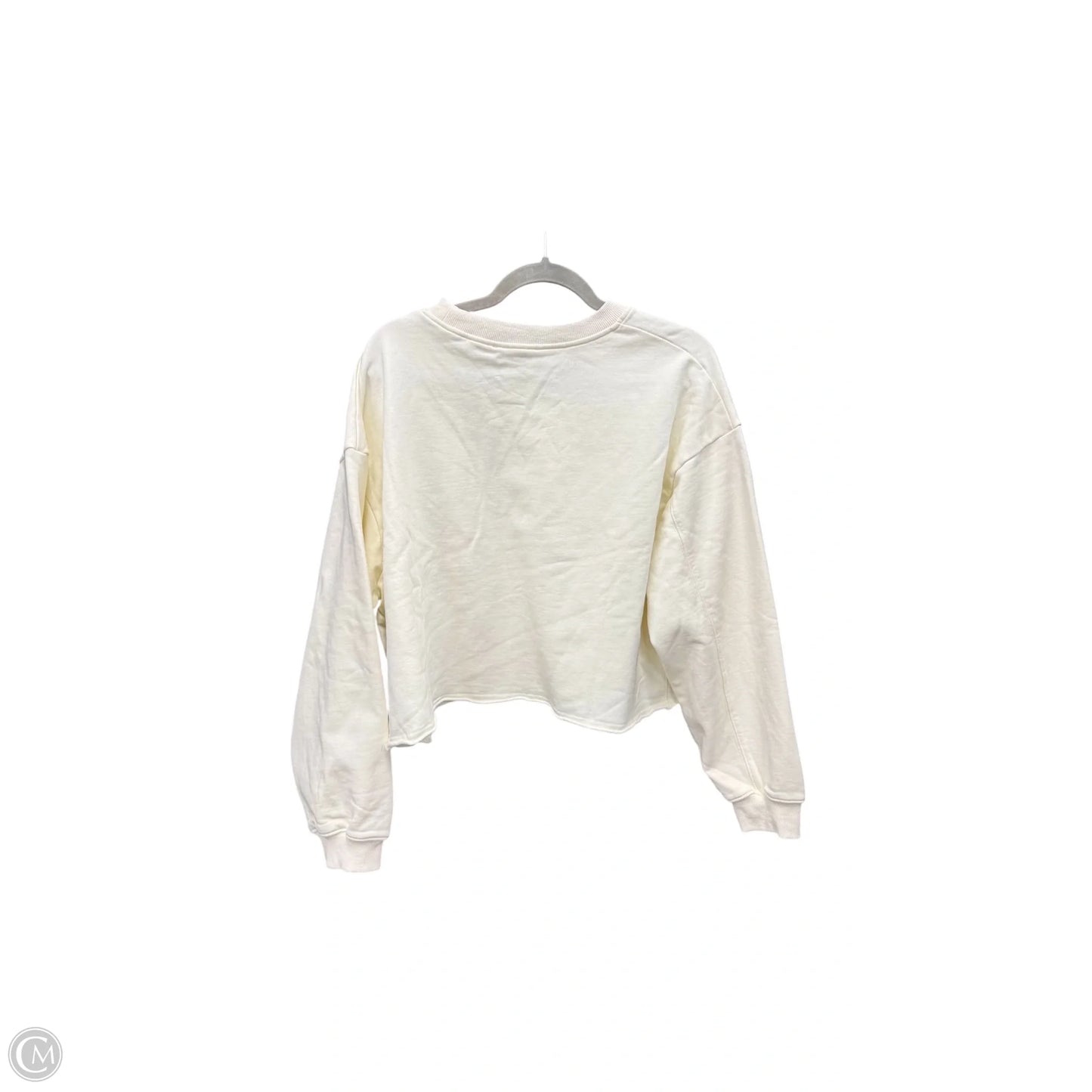 Sweatshirt Collar By By Together In Cream, Size: S