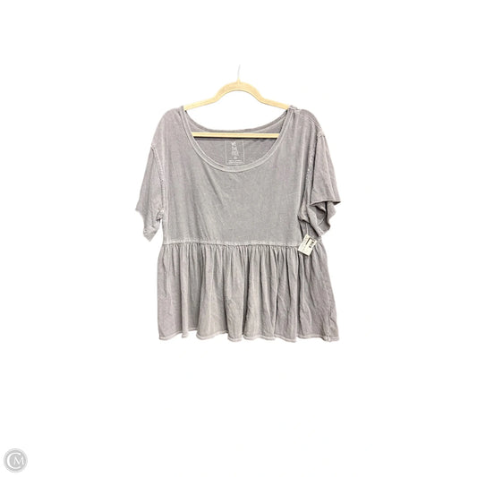 Top Short Sleeve By We The Free In Grey, Size: S