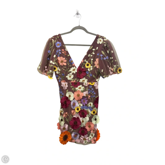 Dress Casual Short By Clothes Mentor In Floral Print, Size: S