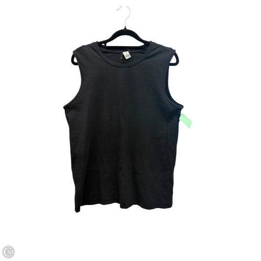 Athletic Tank Top By Lululemon In Black, Size: L