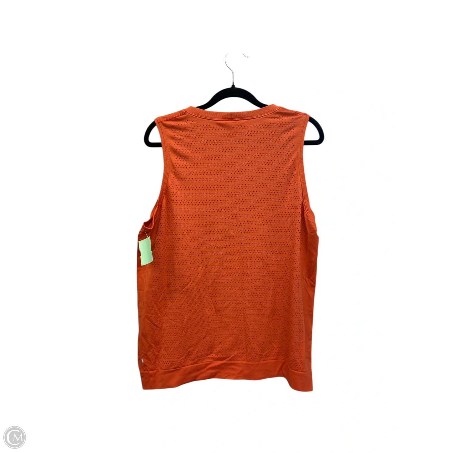 Athletic Tank Top By Lululemon In Orange, Size: M