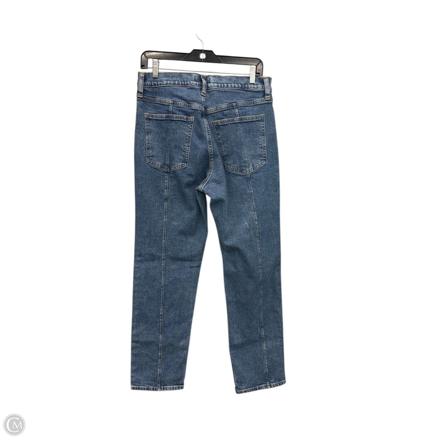 Jeans Straight By Gap In Blue Denim, Size: 12