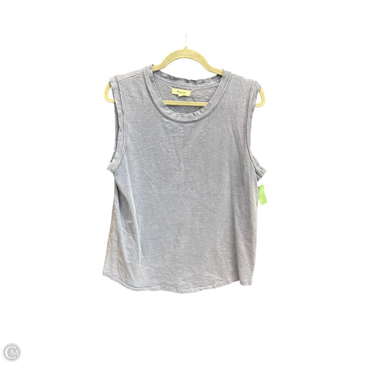 Tank Top By Madewell In Blue, Size: L