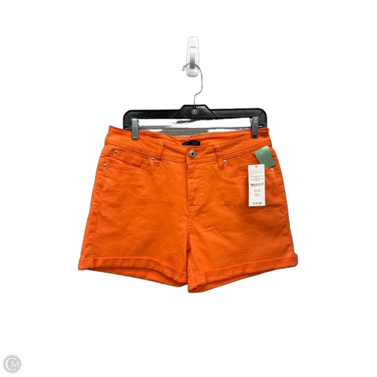 Shorts By Signature Studio In Orange, Size: 12