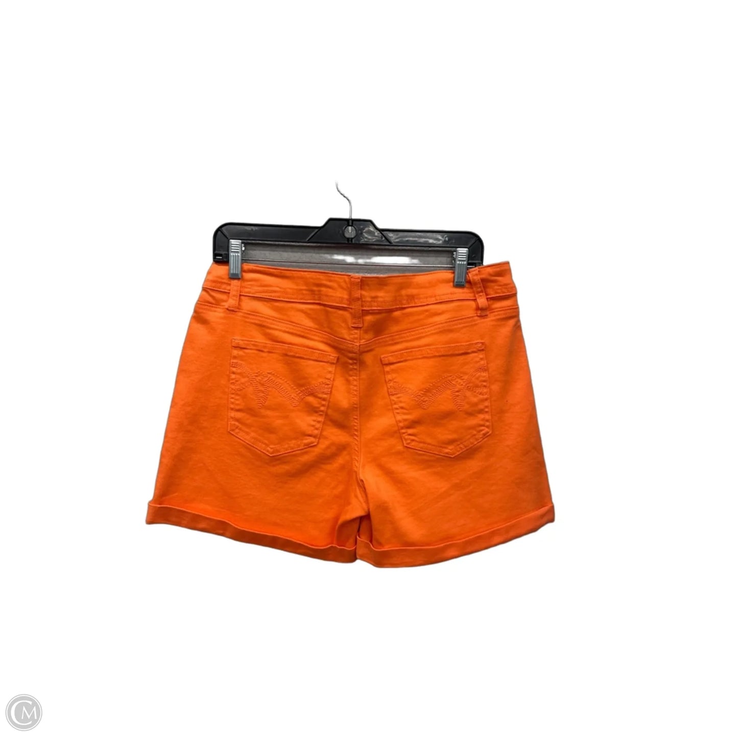 Shorts By Signature Studio In Orange, Size: 12