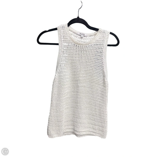 Top Sleeveless By Madewell In Cream, Size: M