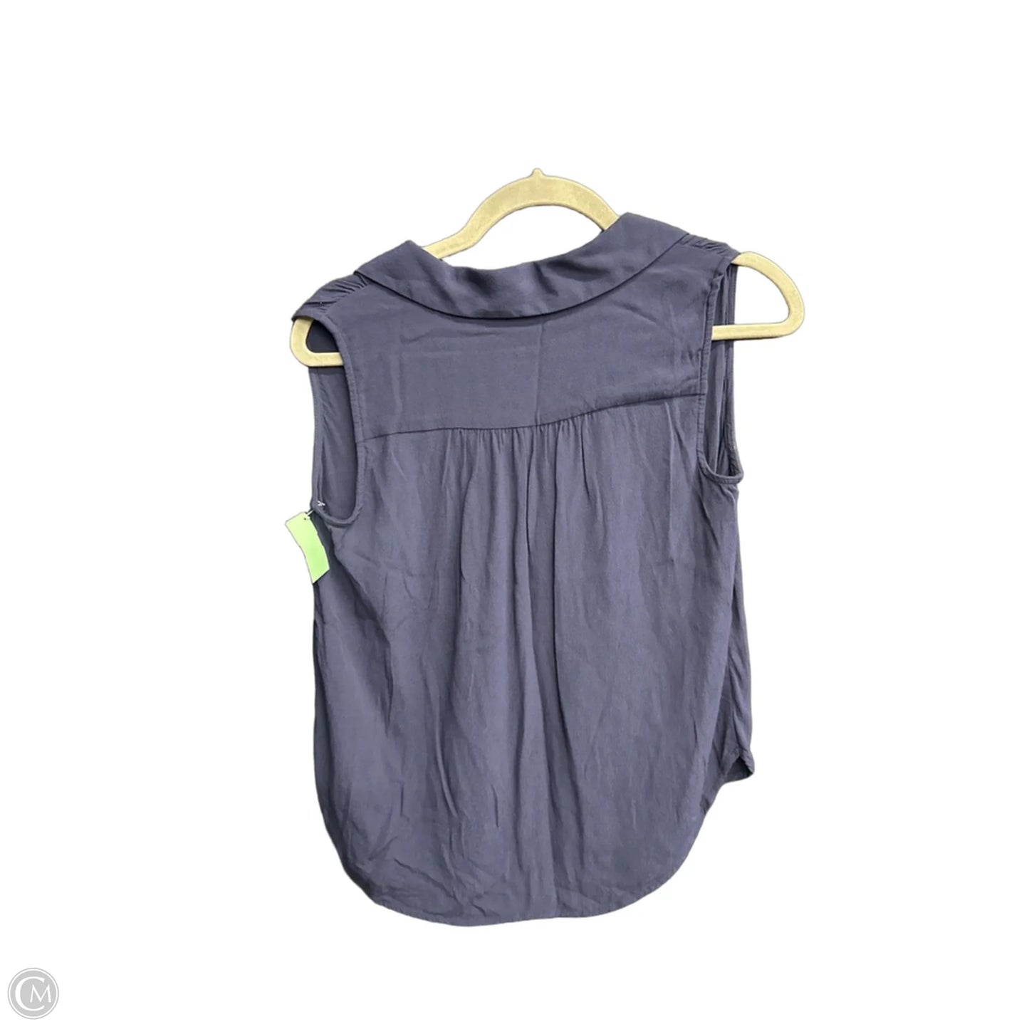 Top Sleeveless By Loft In Navy, Size: Xs