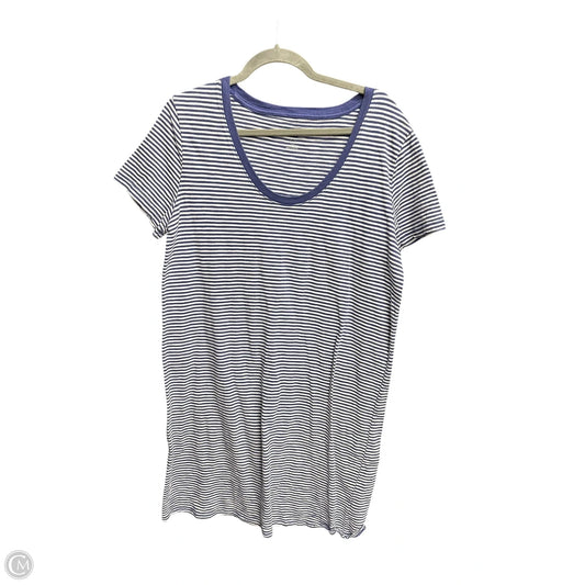 Dress Casual Midi By Universal Thread In Blue, Size: L