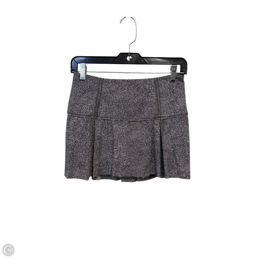 Athletic Skirt By Lululemon In Black, Size: 4