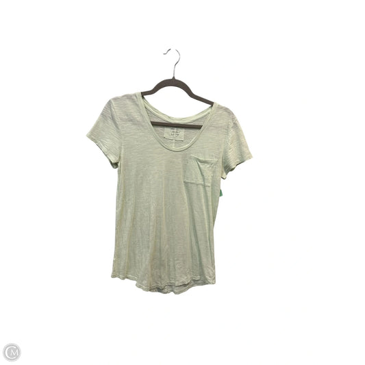 Top Short Sleeve Basic By Loft In Green, Size: Xs