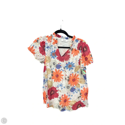 Top Sleeveless By Clothes Mentor In Floral Print, Size: Xs