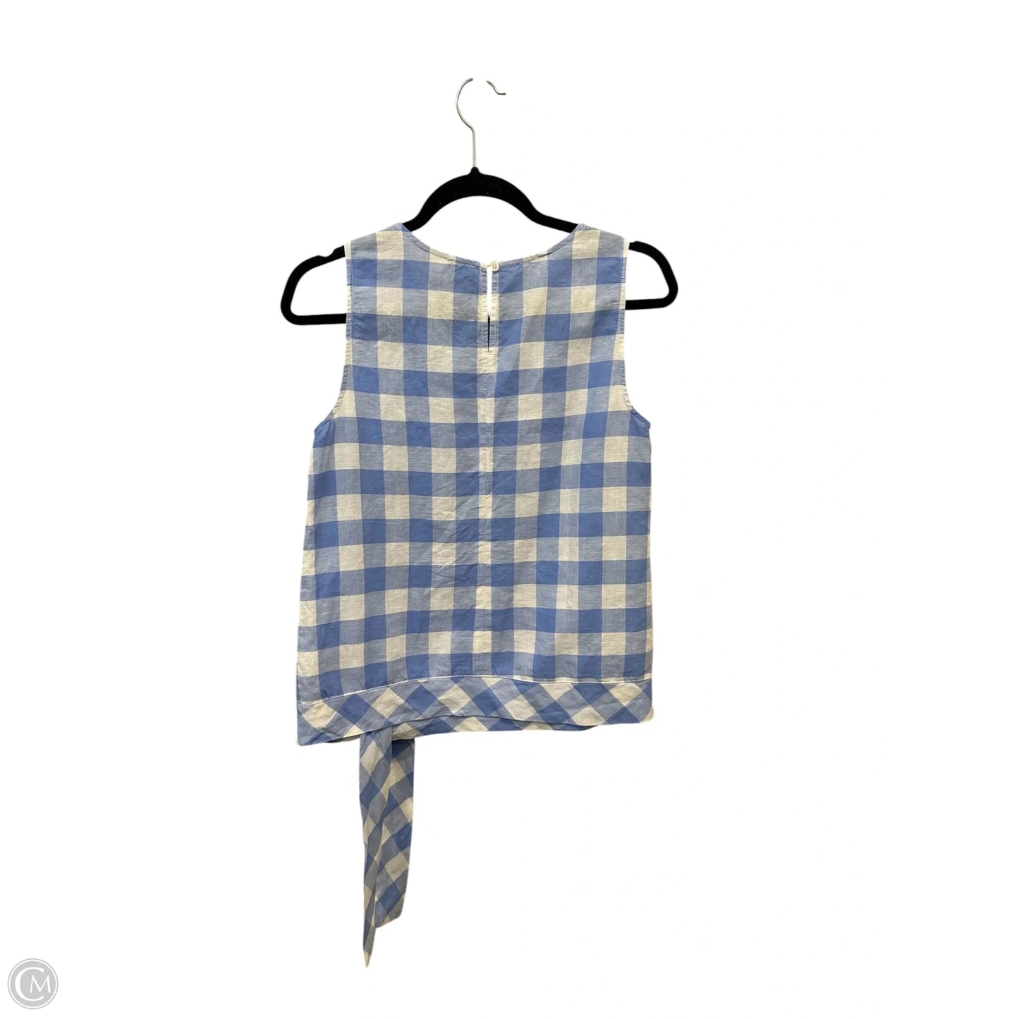 Top Sleeveless By J. Crew In Blue, Size: S