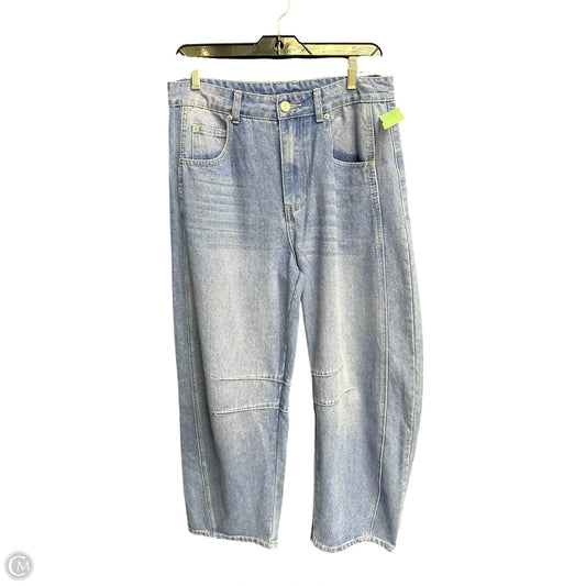Jeans Wide Leg By Clothes Mentor In Blue Denim, Size: 8