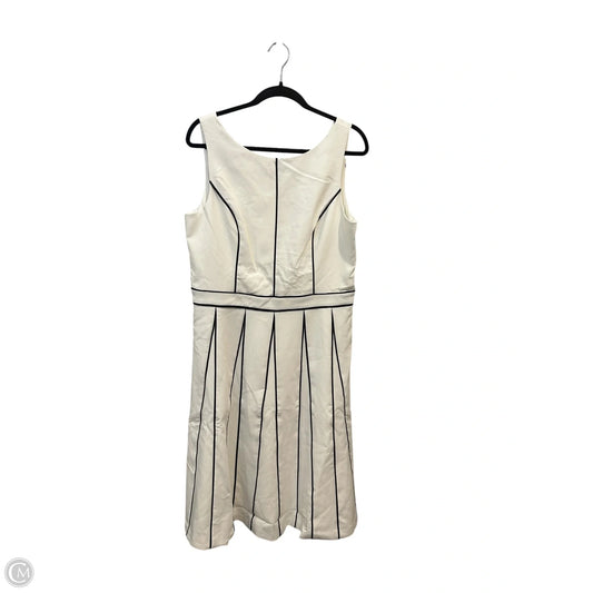Dress Casual Maxi By White House Black Market In White, Size: 14
