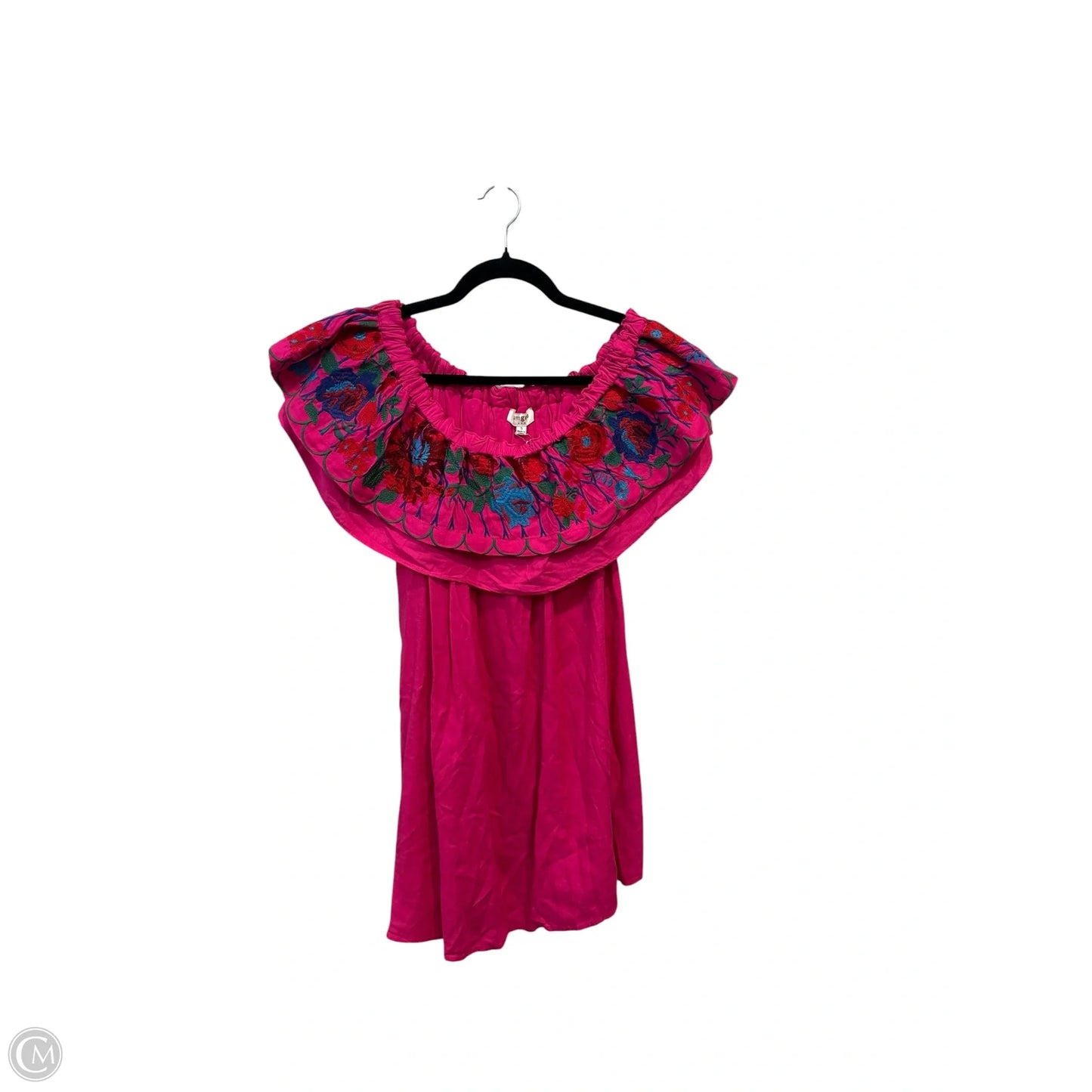 Dress Casual Short By Umgee In Pink, Size: S