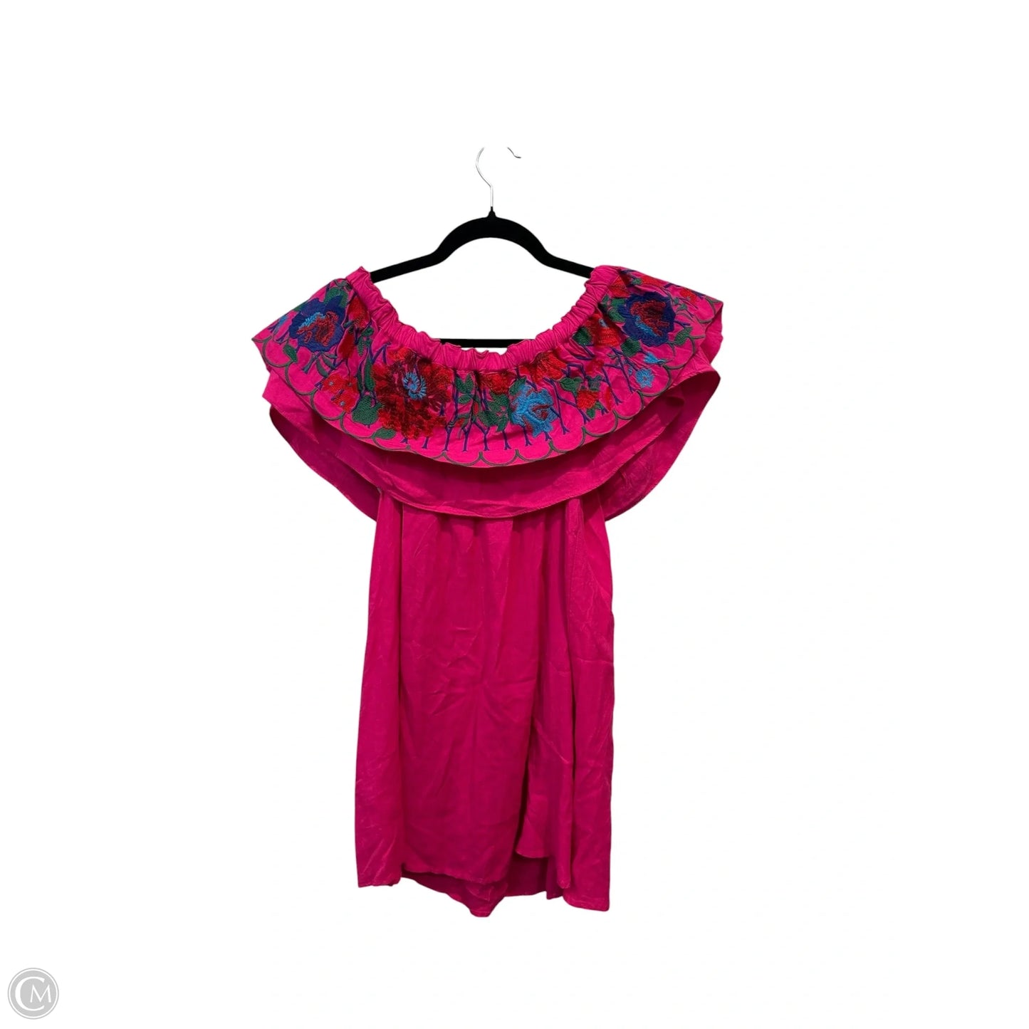 Dress Casual Short By Umgee In Pink, Size: S