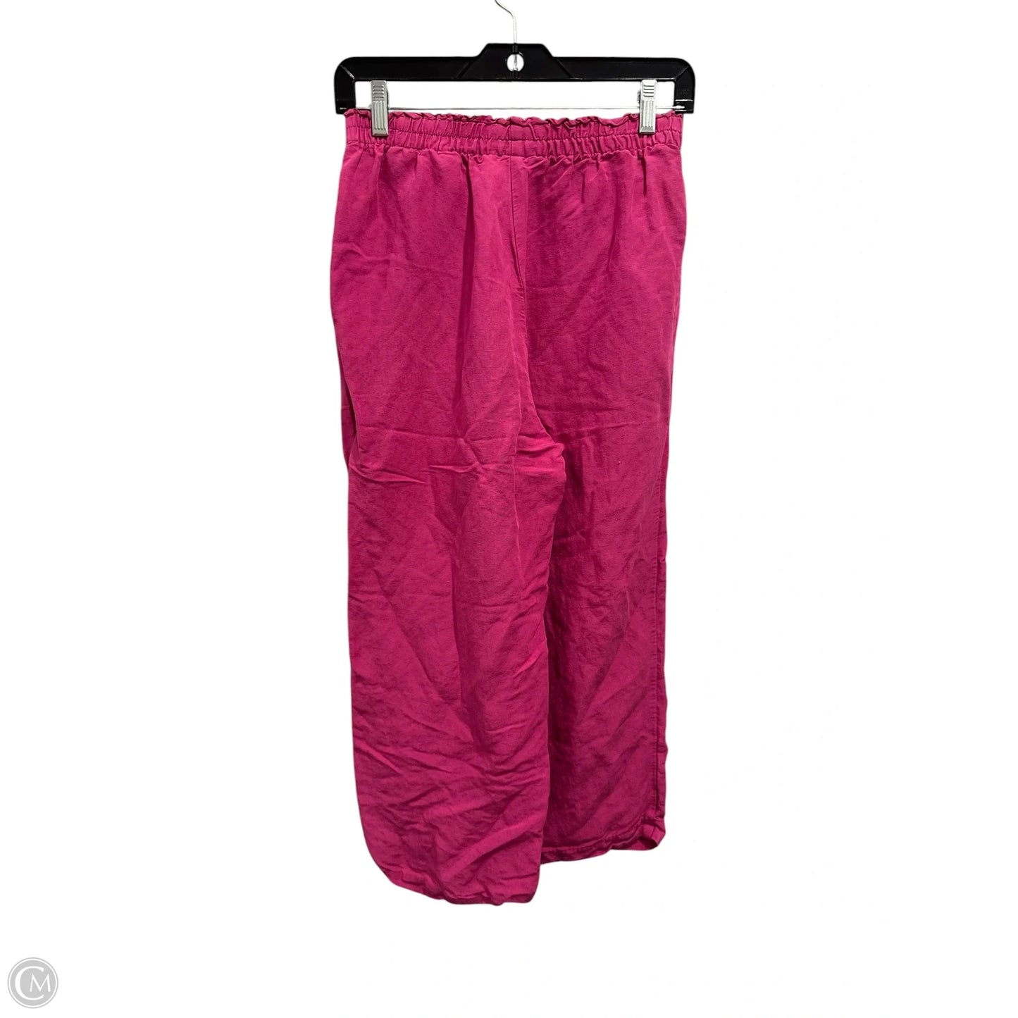 Pants Linen By H&m In Purple, Size: S