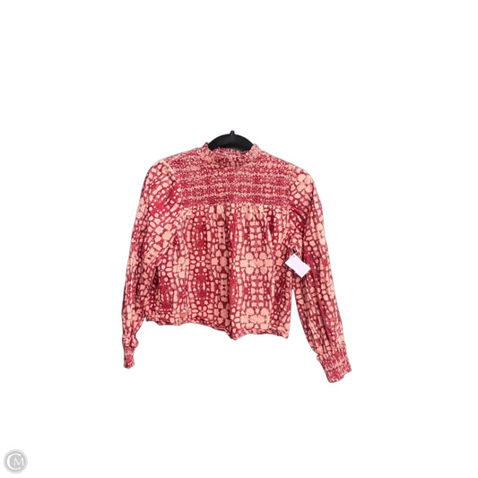 Top Long Sleeve By Clothes Mentor In Pink, Size: Xs