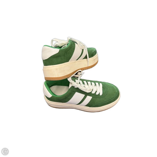 Shoes Sneakers By Madden Girl In Green, Size: 9