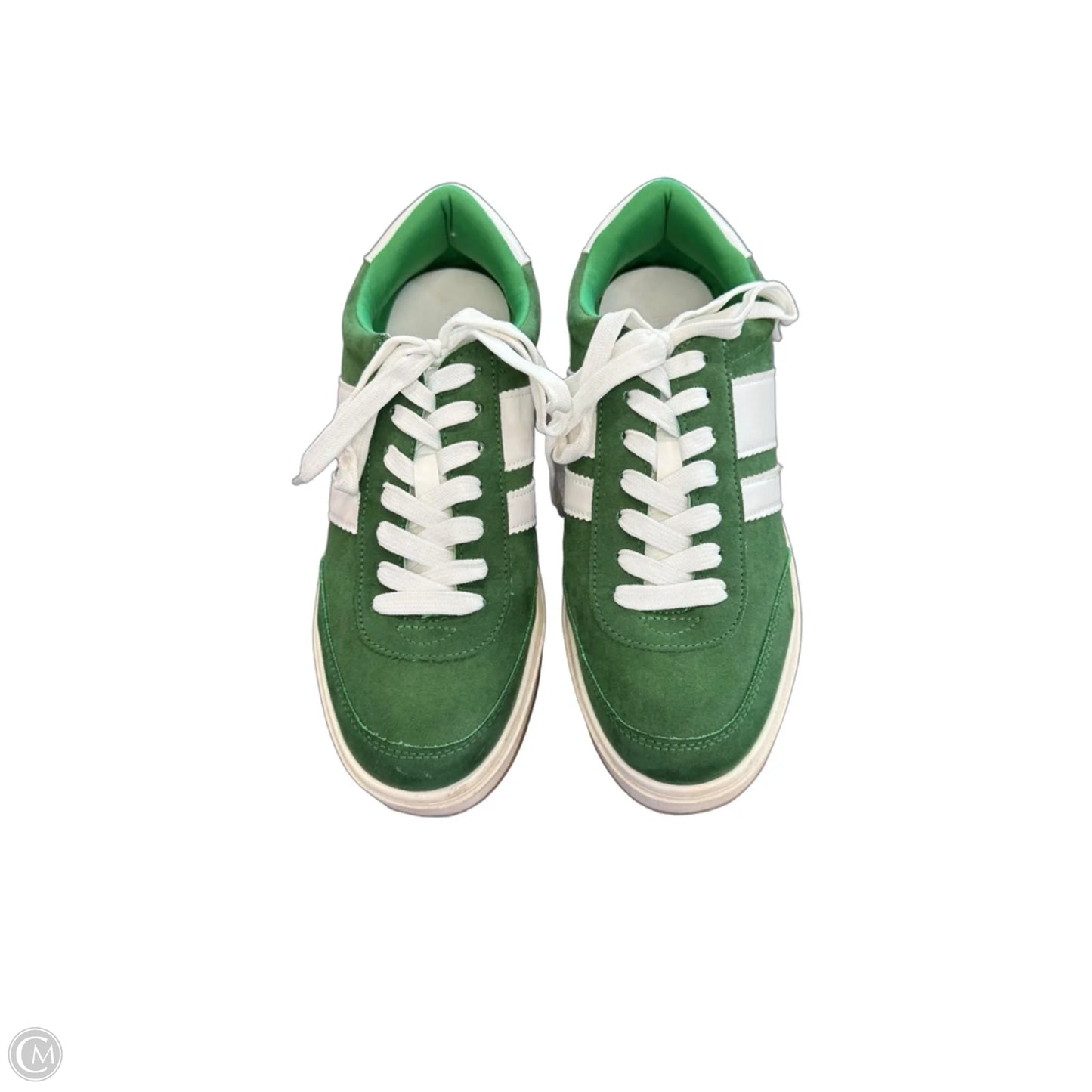 Shoes Sneakers By Madden Girl In Green, Size: 9