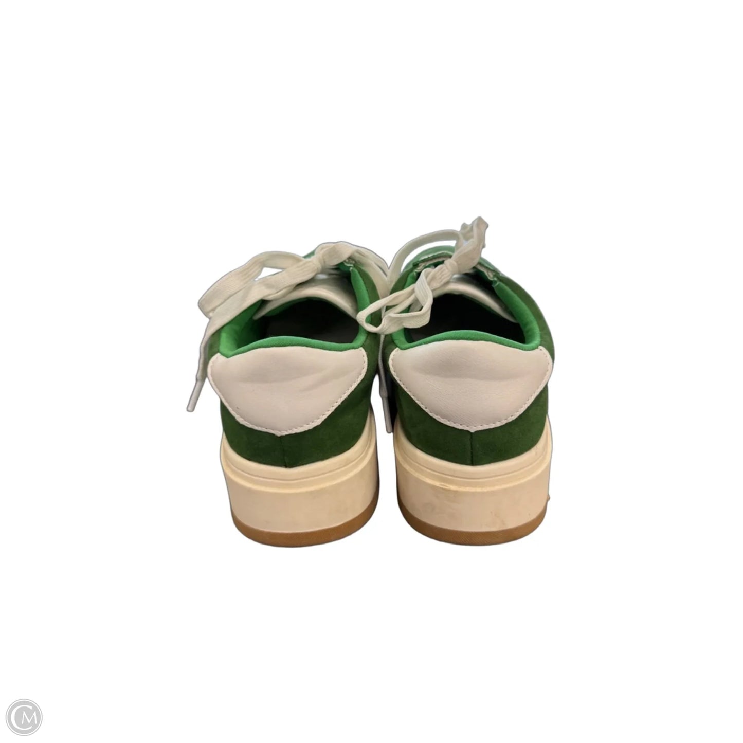 Shoes Sneakers By Madden Girl In Green, Size: 9