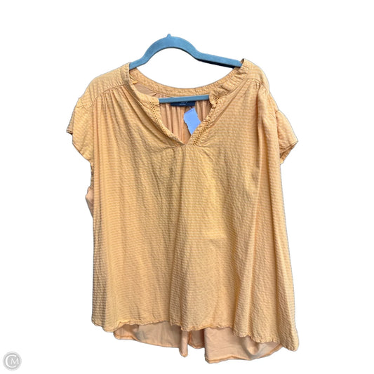 Top Sleeveless By Lane Bryant In Orange, Size: Xl