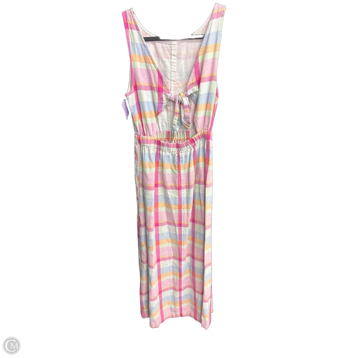 Dress Casual Maxi By Nordstrom In Plaid Pattern, Size: Xs