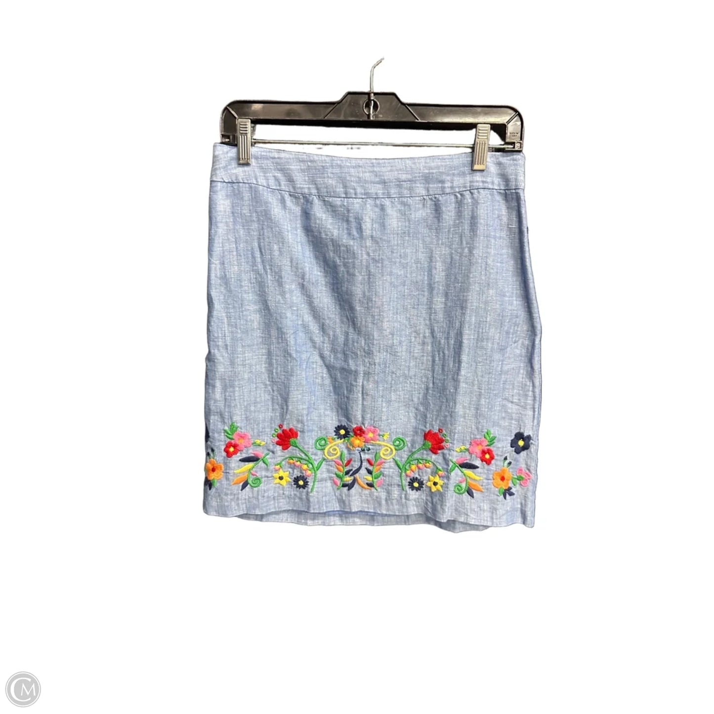 Skirt Mini & Short By Talbots In Blue, Size: 2