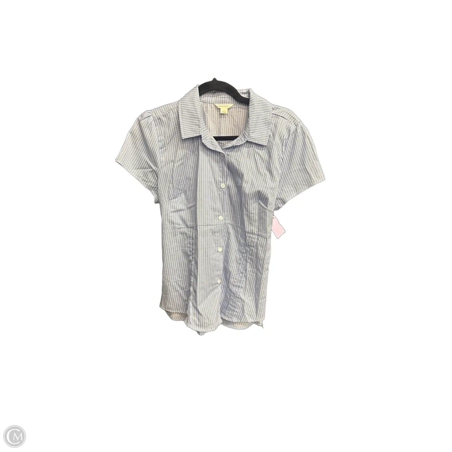 Top Short Sleeve By Aeropostale In Blue, Size: L