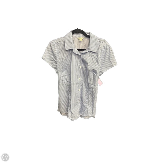 Top Short Sleeve By Aeropostale In Blue, Size: L