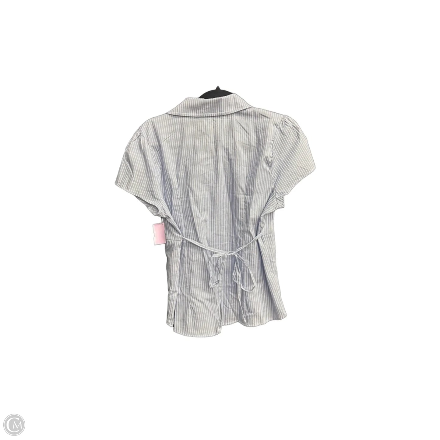 Top Short Sleeve By Aeropostale In Blue, Size: L