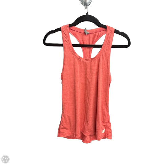 Athletic Tank Top By Vuori In Red, Size: S