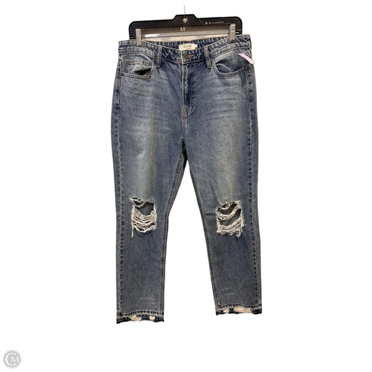 Jeans Straight By Hidden In Blue Denim, Size: 10