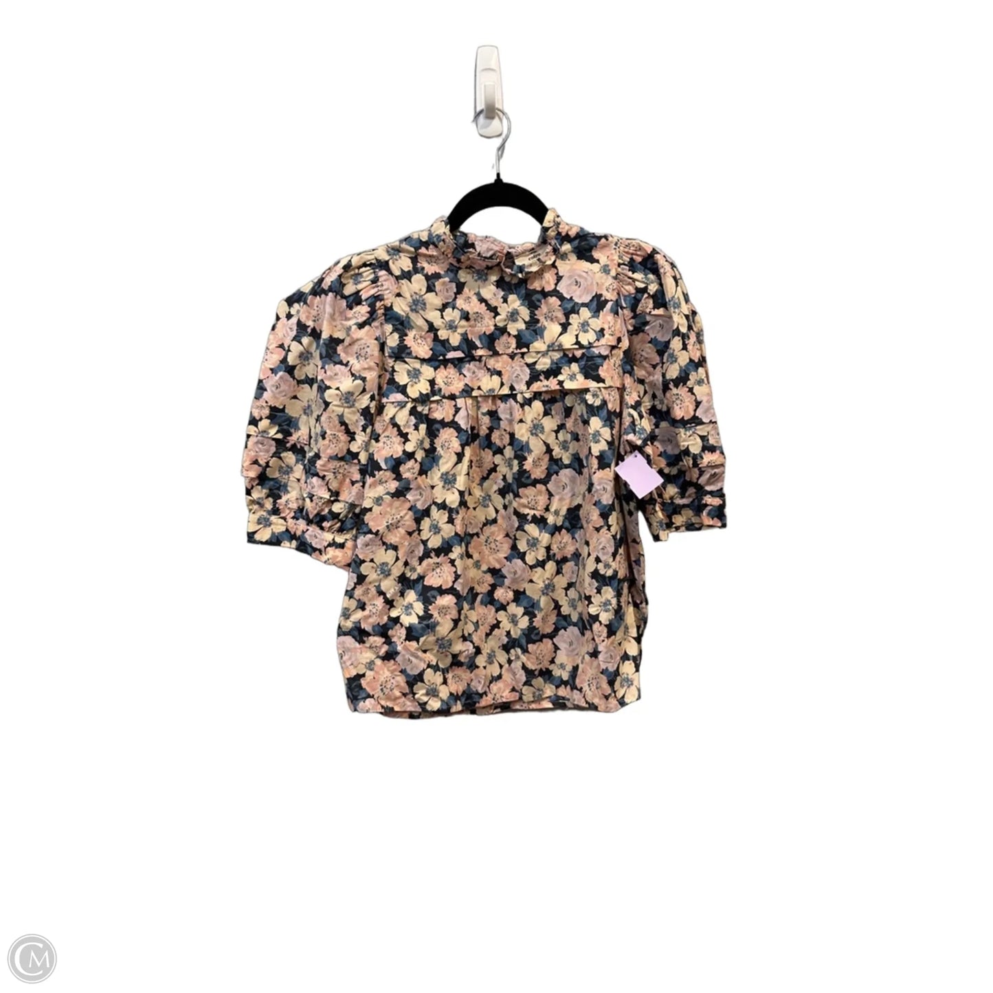 Top Short Sleeve By Entro In Floral Print, Size: S