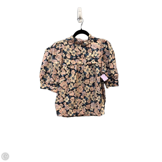 Top Short Sleeve By Entro In Floral Print, Size: S
