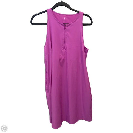 Athletic Dress By Lou And Grey In Purple, Size: M