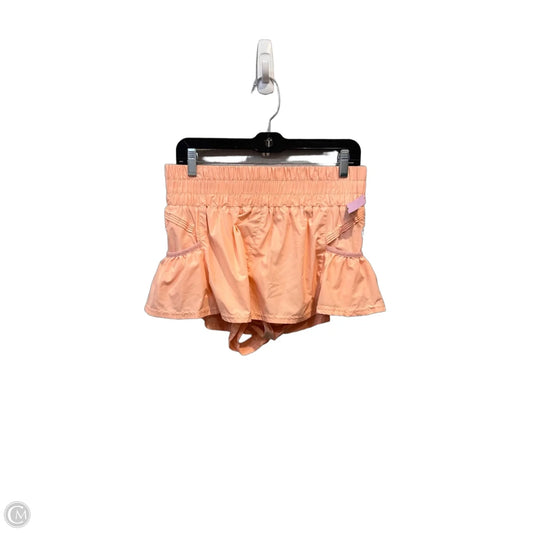Athletic Shorts By Free People In Orange, Size: M