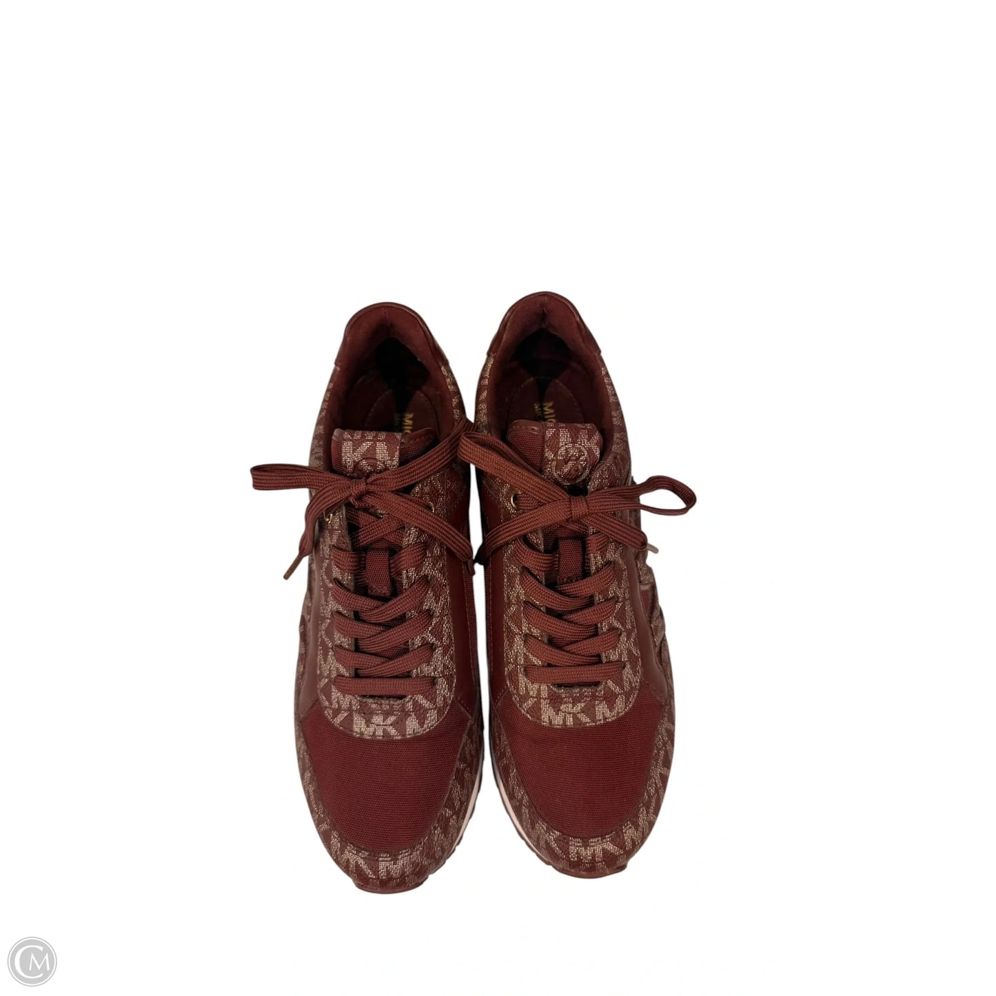 Shoes Sneakers By Michael By Michael Kors In Maroon, Size: 7.5