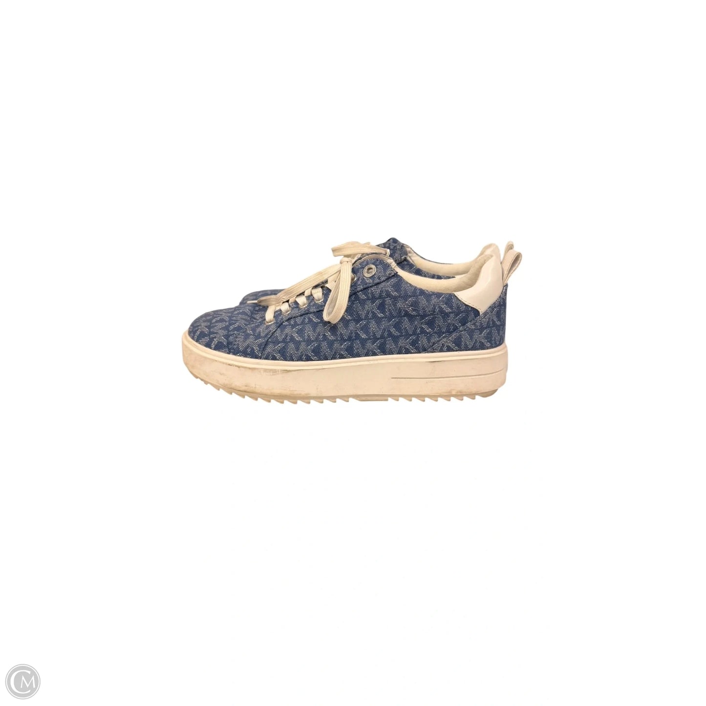 Shoes Sneakers By Michael By Michael Kors In Blue Denim, Size: 7.5