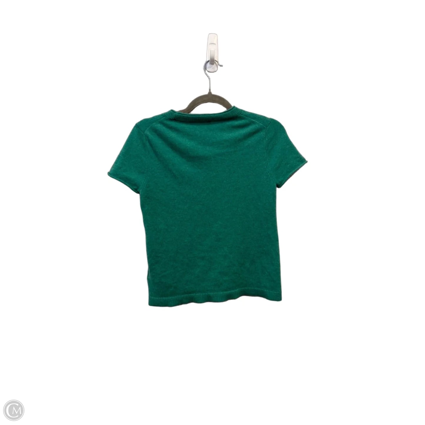 Top Short Sleeve By J. Crew In Green, Size: M
