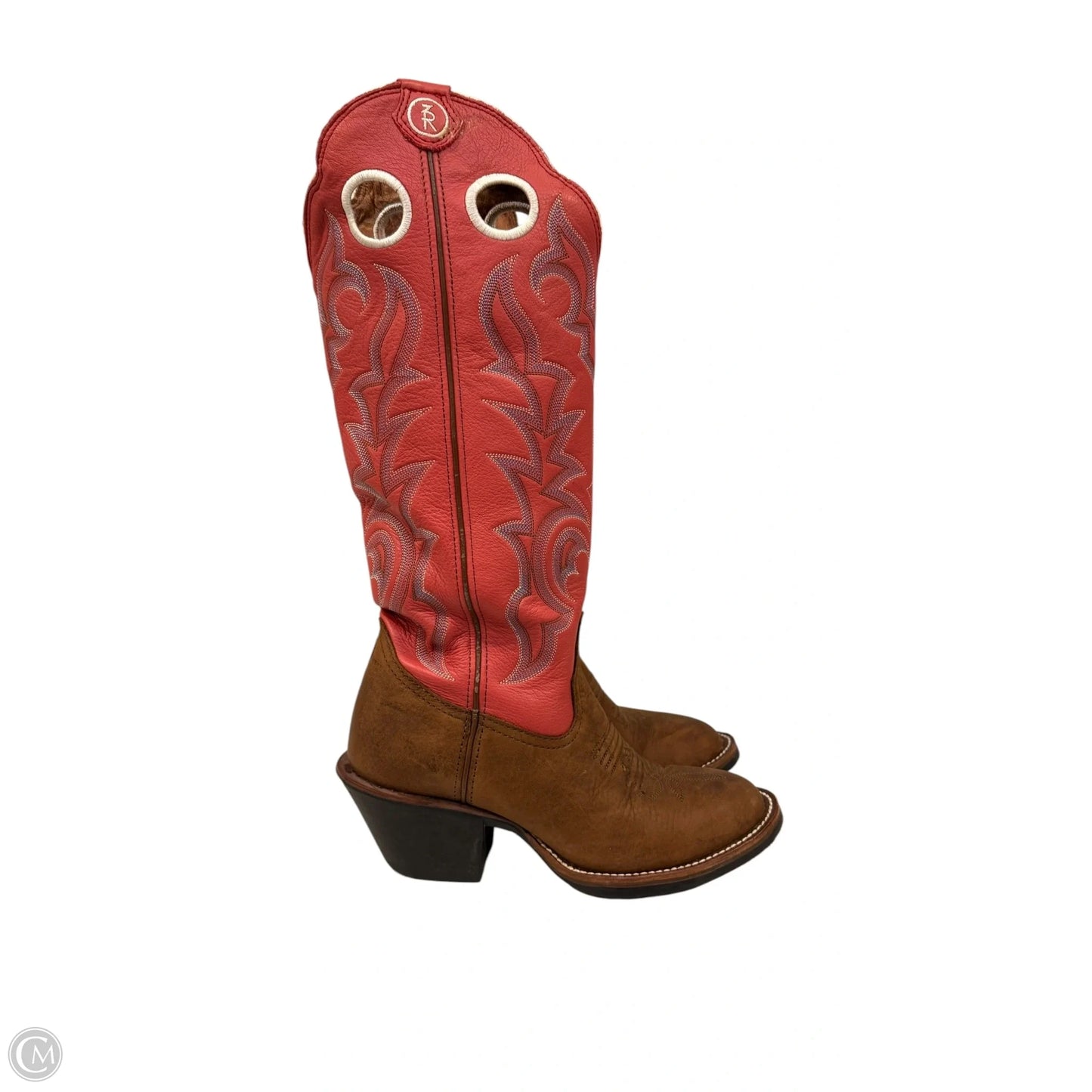 Boots Western By Tony Lama In Pink, Size: 6