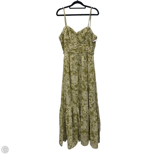 Dress Casual Maxi By Patrons Of Peace In Green, Size: L