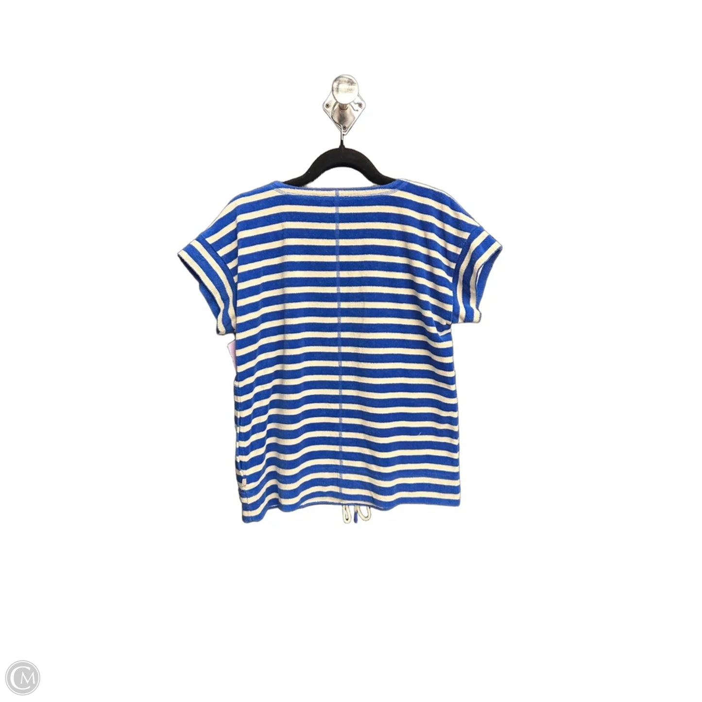 Top Sleeveless By Talbots In Striped Pattern, Size: Mp