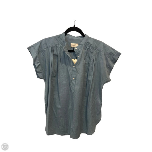 Top Sleeveless By Universal Thread In Blue, Size: S