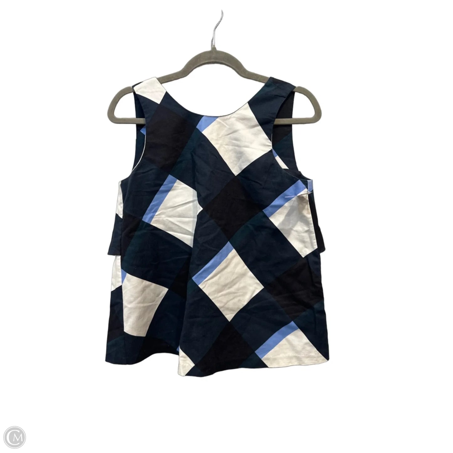 Top Sleeveless By Ann Taylor In Blue, Size: Xs