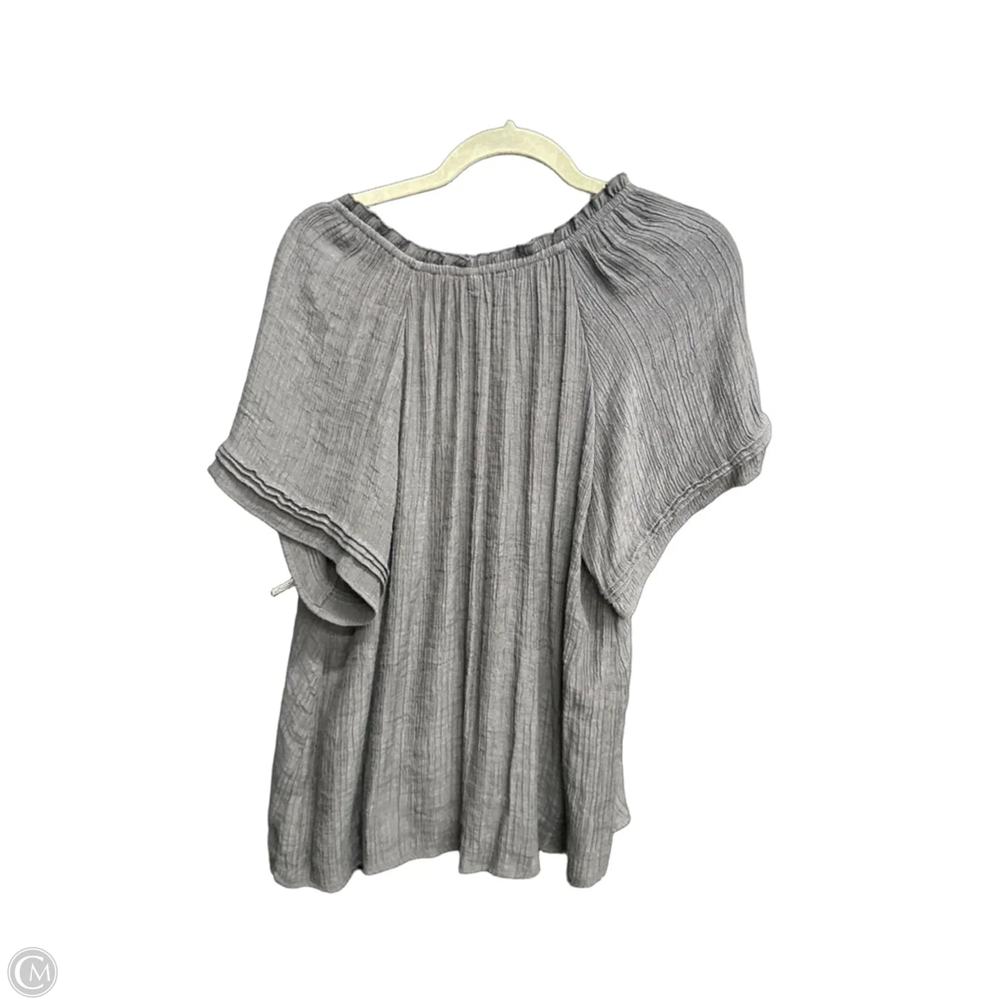 Top Sleeveless By Wonderly In Grey, Size: Xl