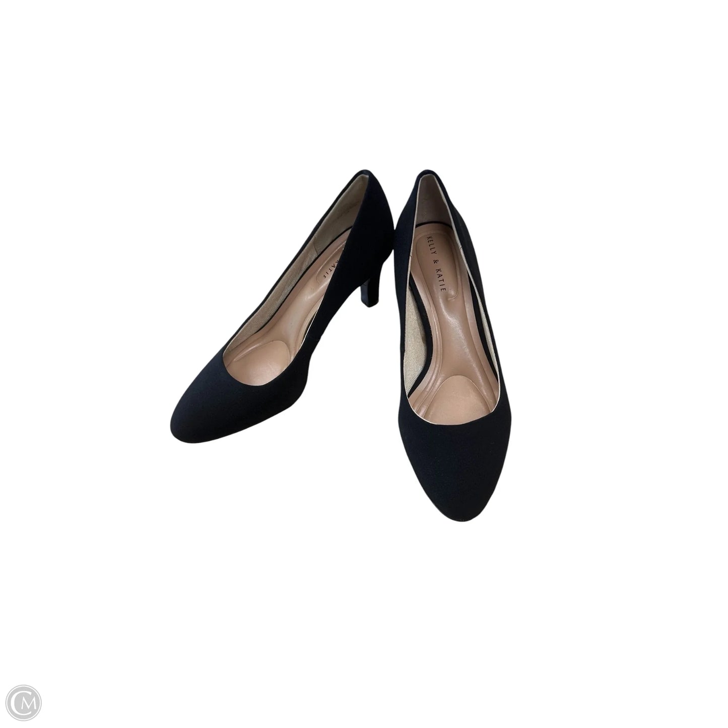 Shoes Heels Kitten By Kelly And Katie In Black, Size: 6