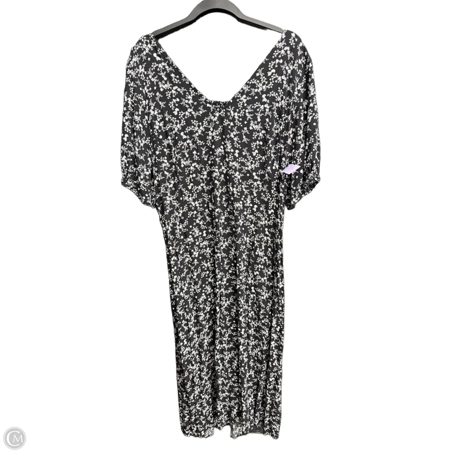 Dress Casual Maxi By Old Navy In Black, Size: Xl