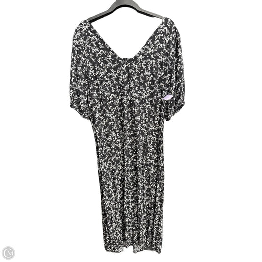 Dress Casual Maxi By Old Navy In Black, Size: Xl