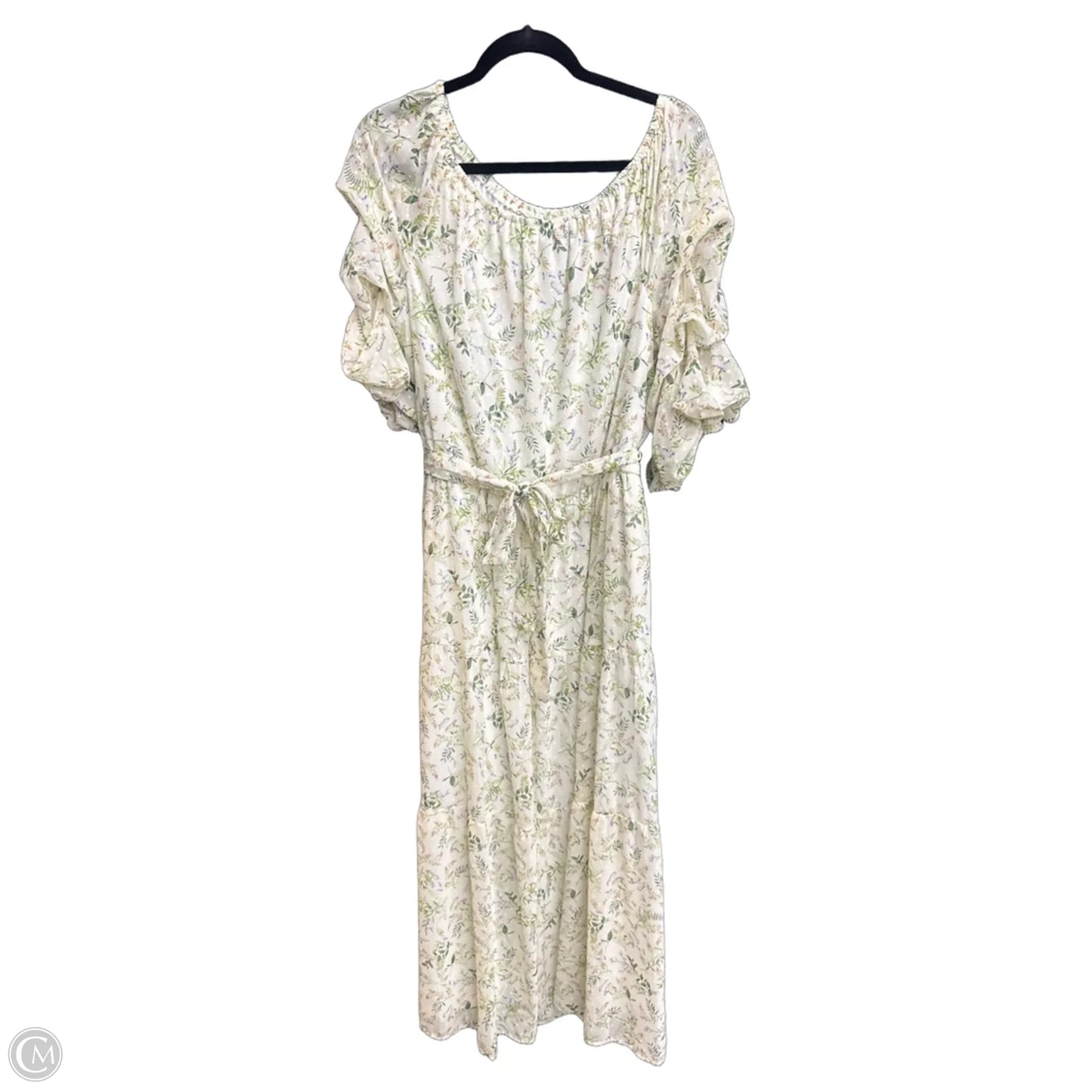 Dress Casual Maxi By Clothes Mentor In Floral Print, Size: Xl